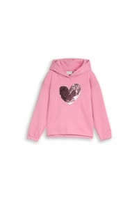 TOM TAILOR - Hoodie, Pailletten, für Kinder - 40576 SWEET PURPLE