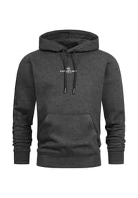 KRONSTADT - Kapuzenpullover KSLars Printhoodie - Black
