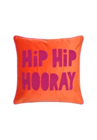 pad® Dekokissen - LETTERS - HIPHIP PURPLE-ORAN