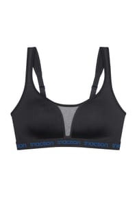 triaction® BY Triumph - Sport BH "Energy Lite P EX", Mesh-Ausschnitt, für Damen - 0004 BLACK