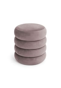 Akord - Snuggo Pouf mit Stauraum - altrosa