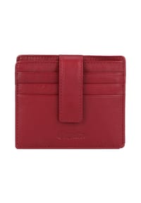 Esquire Oslo - Oslo Nappa Kreditkartenetui RFID Leder 9,5 cm - rot