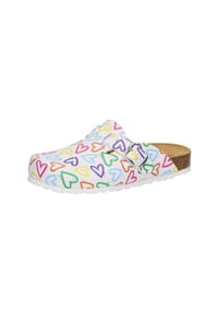 LICO - Clog Bioline Clog Print - weiß
