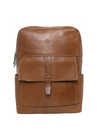 GALERIA NOVA FS26 - Rucksack, Leder, Laptopfach - MID TAN