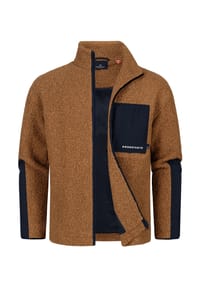 KRONSTADT - Übergangsjacke KSSteele teddy sweat - White Pepper