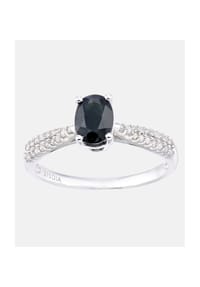 Diamant L'eternel - Ring, mit 0.15 ct Diamant, 375 Weißgold - white gold