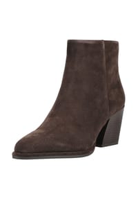 REGARDE LE CIEL - Veloursleder Stiefelette - Mittelbraun
