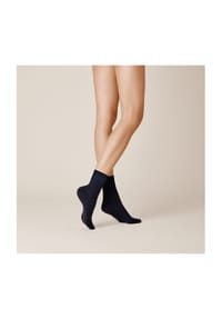 KUNERT - Kurzsocken Blue, Rippbündchen, für Damen - 0010 WHITE