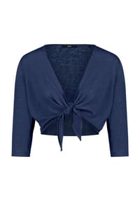 zero - Bolero-Jacke mit 3/4 Arm - Black Beauty