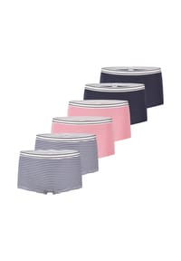 SCHIESSER - Short Slip 6er Pack Teens Girls 95/5 Organic Cotton - Mehrfarbig