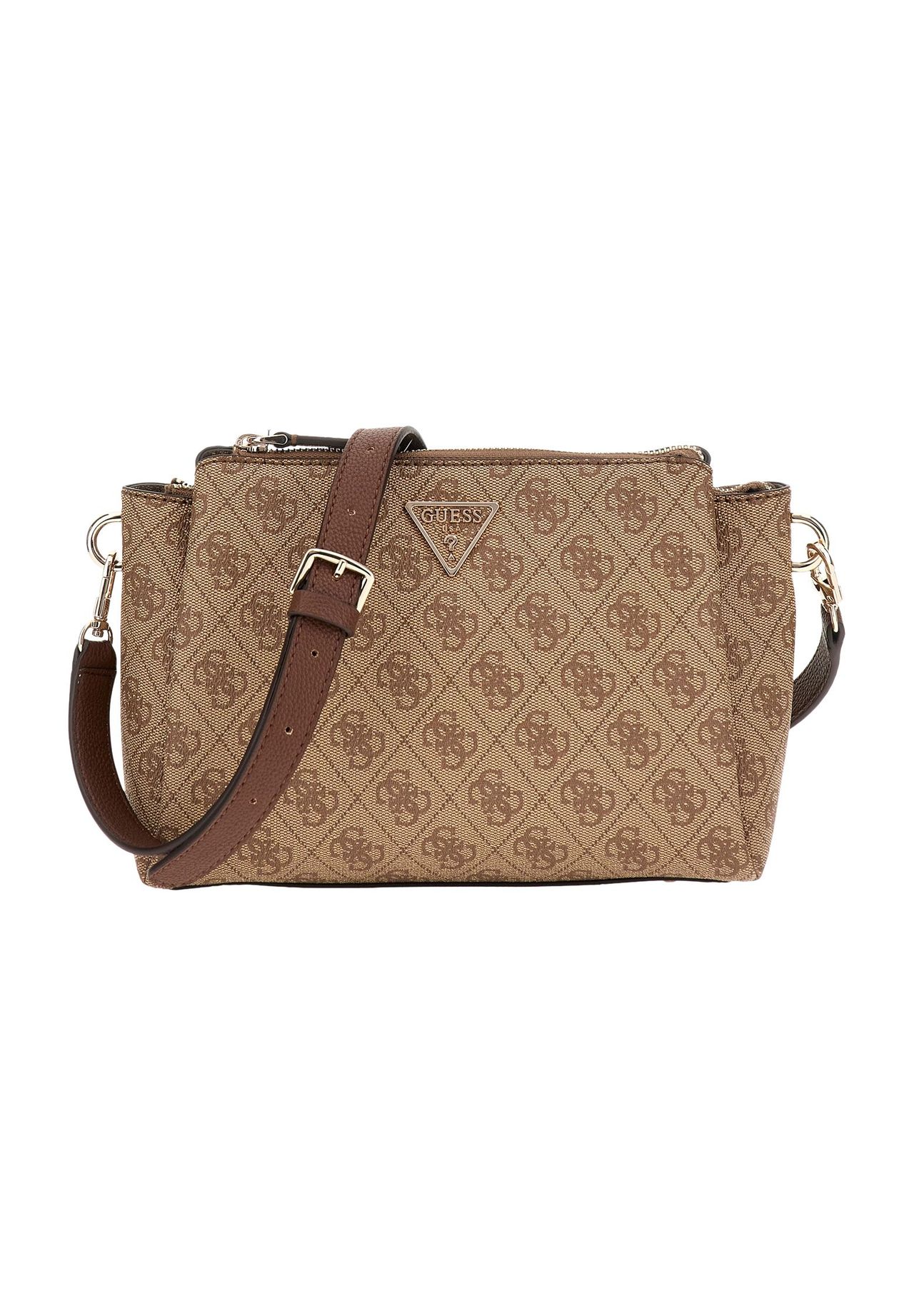 GUESS NOELLE Umhängetasche, Reißverschluss, Logo-Muster, für Damen 