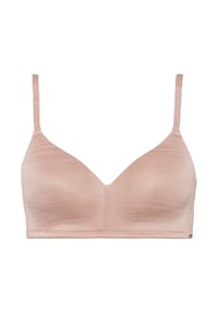 BeeDees® - Damen T-Shirt BH The One NP in schöner Matt-Glanz-Struktur-Optik - nude