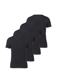 JOOP! - Unterhemd / Shirt Kurzarm 4er Pack Everyday - Schwarz