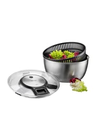 GEFU® Salatschleuder - SPEEDWING® - SCHWARZ/SILBER