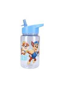SPIN MASTER™ - Paw Patrol Trinkflasche – 450 ml mit Strohhalm & Traggriff, - Blau 12 x 7 x 7 cm