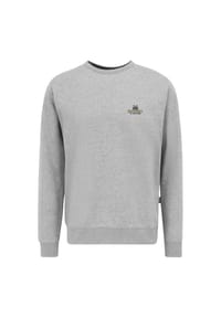 OLDSKULL - Sweatshirt Basic Oldskull Samurai Logo unverkennbare Oldskull-Optik - Black