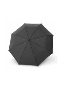 Knirps - Taschenschirm C.041, Clipverschluss, für Damen - MELANGE BLACK