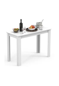 VCM. - Holz Esstisch | H. 76 x B. 110 x T. 50 cm  | Küchentisch Speisetisch Tisch Esal - Anthrazit / Honig-Eiche