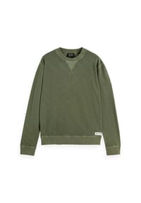 SCOTCH & SODA - Herren Sweatshirt mit Struktur - Structured Sweatshirt, Pullover, einfarbig - Dunkelblau
