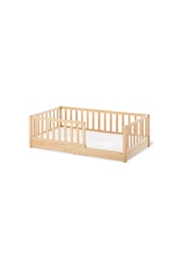 Pinolino® - Bodenbett 'Evi', 70 x 140 cm, unbehandelt - natur