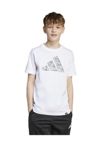 adidas - T-Shirt, Baumwolle, für Kinder - 0 WHITE
