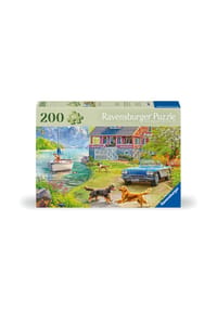 Ravensburger - Puzzle "Sommerhaus am See", 200 Teile - 