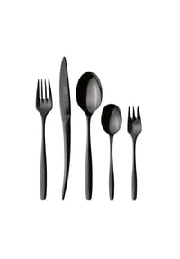 MÄSER Besteck-Set, Edelstahl Nigran - Nigran - schwarz