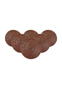 Ritzenhoff & Breker Platzmatten Sorella ø 35 cm dunkelbraun - SORELLA - dunkelbraun