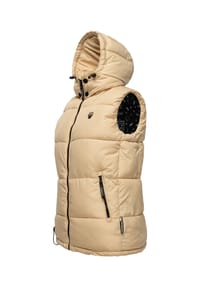 MARIKOO® - Steppweste Eisflöckchen - Anthracite
