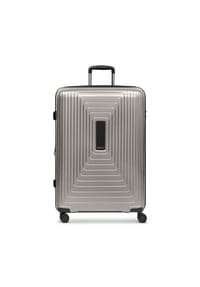 REDOLZ Essentials 14 - Essentials 14 4 Rollen Trolley L 77 cm mit Dehnfalte - aubergine metallic
