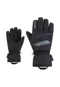 ziener - Fingerhandschuhe Lavivi- Z AS® Junior, wasserdicht, für Kinder - 12 BLACK