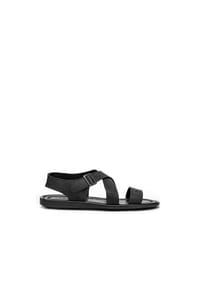 kazar - Schwarze Herrensandalen - Schwarz