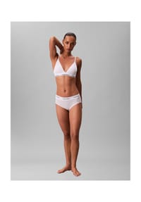 Calvin Klein - Icon Bralette, Logo-Gummibund, für Damen - 100 WHITE