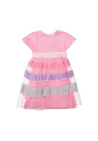 JETTE - Shirtkleid, Pailletten, für Kinder - 436 CANDY PINK