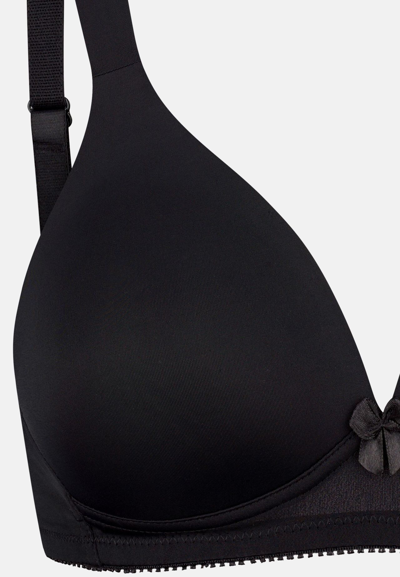 Naturana Soft-Bh, Schmale TräGer, FüR Damen, Schwarz, 90C