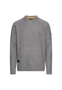 camel active - Leichter Pullover mit Raglanärmeln - Grau