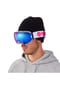 YEAZ Ski- Snowboardbrille mit Rahmen blau/pink verspiegelt XTRM-SUMMIT Bild 9