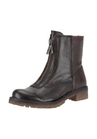Felmini - Leder Stiefelette CASTER - Dunkelbraun