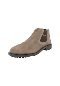 bugatti - Chelsea Boots, Veloursleder, für Herren - 1400 TAUPE