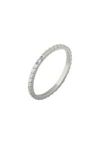 caї STACK STORY - Damen Ring, 925er Silber - WEISSGOLD