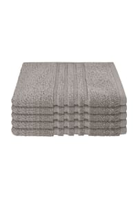 SCHIESSER - Frottier-Gästetücher Milano im 5er-Set (à 30 x 50 cm) - Babyblau