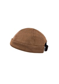 CAPO - Dockercap, Cord, Futter - alpaca