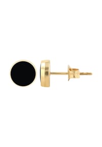 Adelia's Modern Essentials - Ohrringe – Ohrstecker aus Titan mit Strass Steinchen - gold