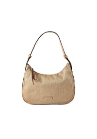 TOM TAILOR LYSA SUMMER - Schultertasche, Patch, für Damen - CAMEL