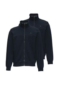 s.Oliver - Sweatjacke 2er Pack Basic - Blau