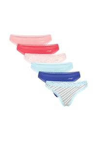 sloggi - String 6er Pack GO Crush - Blue-light combination