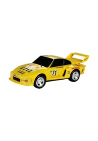 cartronic® - Cartronic Car-Speed Fahrzeug Porsche Turbo 935, No. 71 - gelb - 