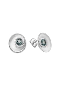 VANDENBERG - Damen Ohrstecker, 925er Silber mit Blautopas - SILBER