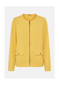 olsen - Jacke mit Reißverschluss und Pattentaschen - Golden Yellow
