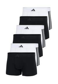 adidas - Retro Short / Pant 6er Pack Active Flex Cotton 3 Stripes - Mehrfarbig